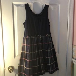 Tommy Hilfiger dress with plaid skirt